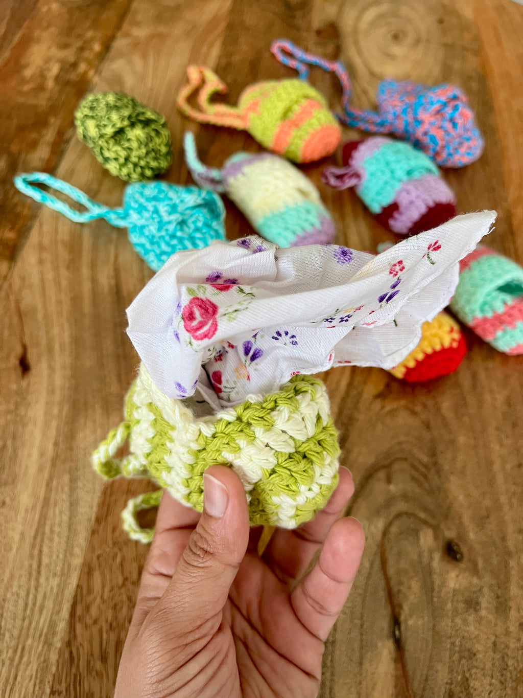 Naram Crocheted Easter Egg Pouch
