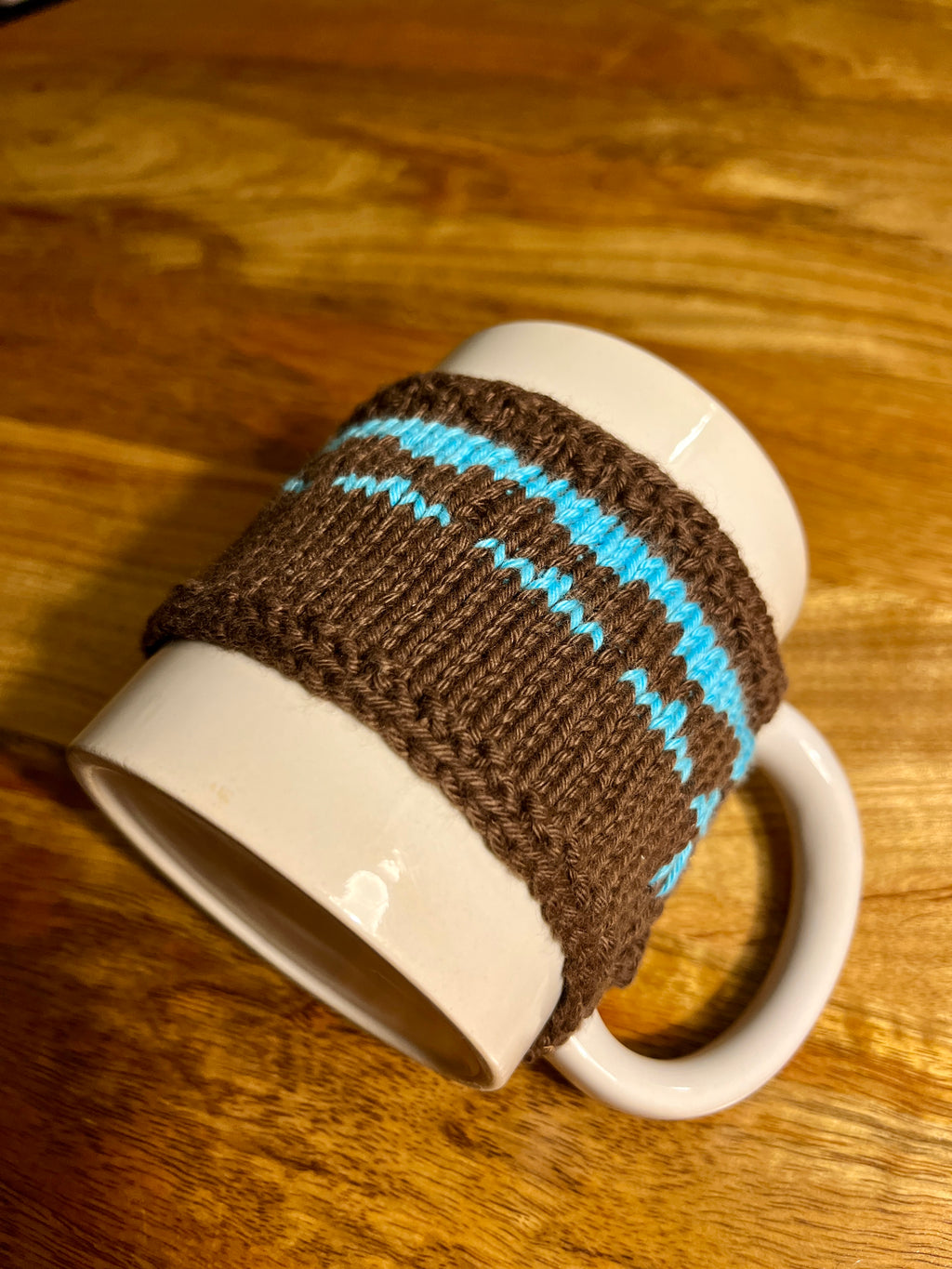 Hand Knitted Mug Warmer