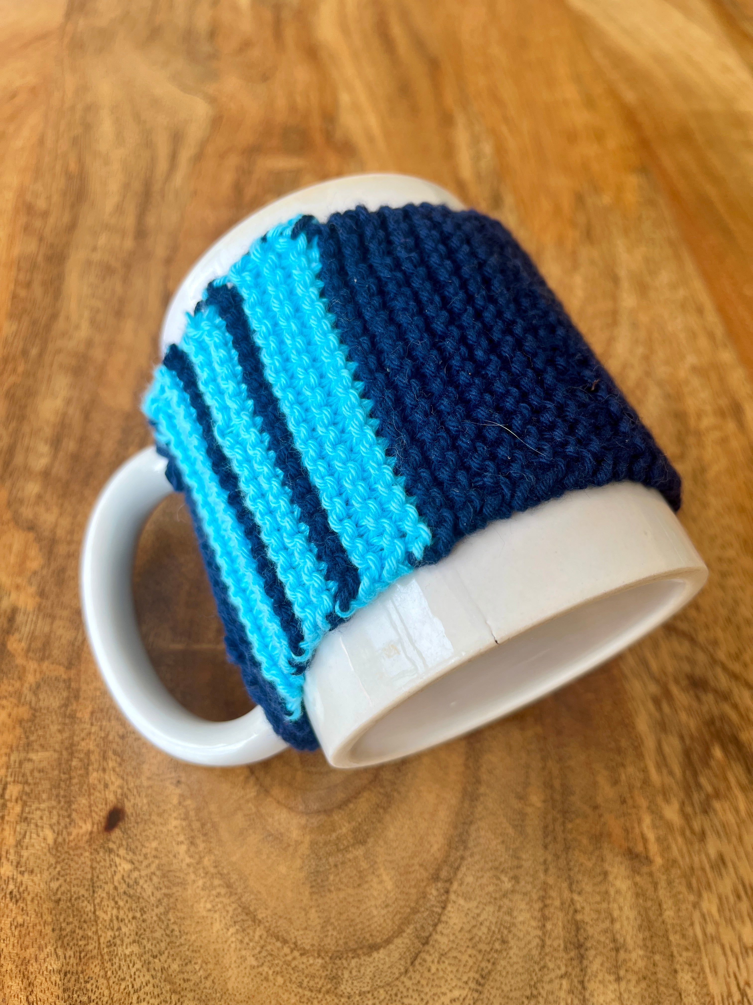 Hand Knitted Mug Warmer