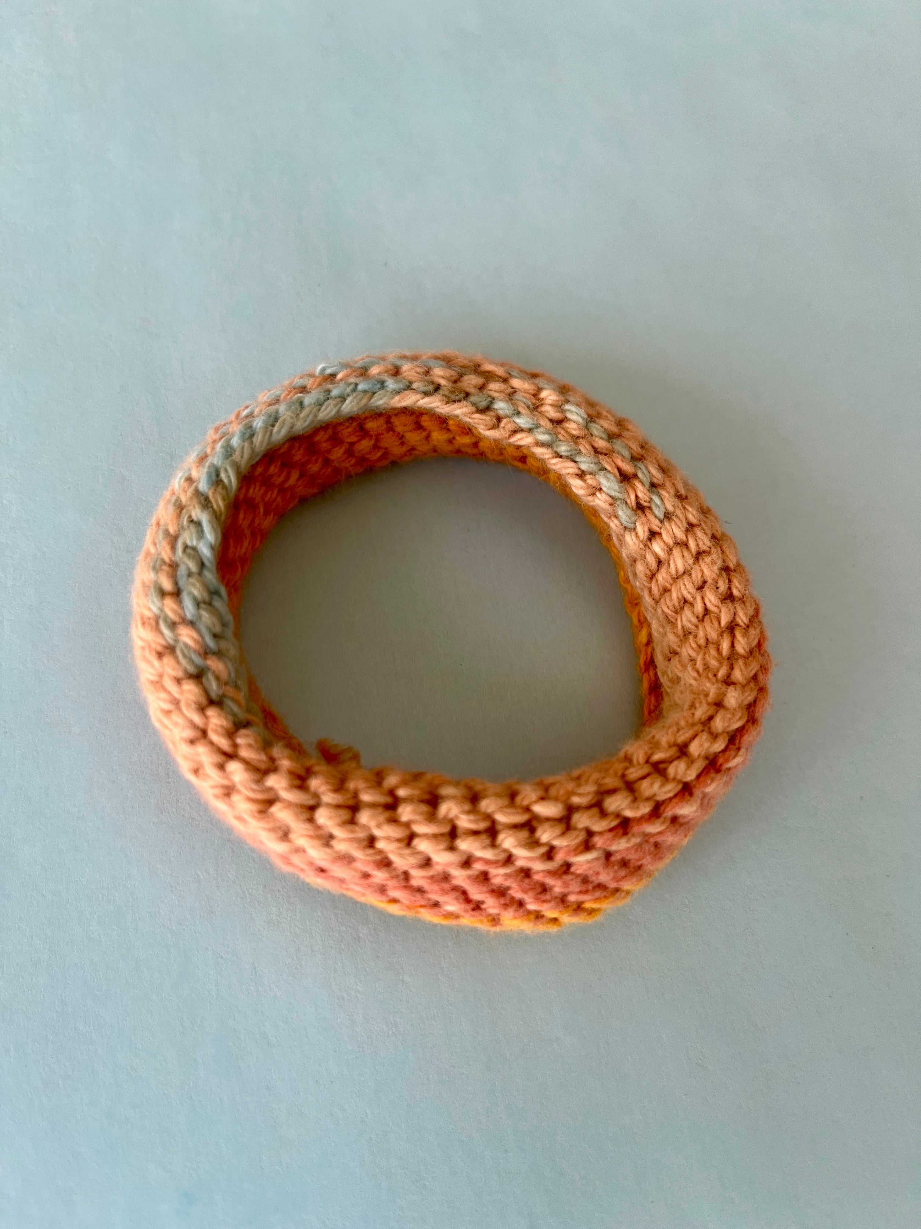 Naram Hand Knitted Cotton Bangle