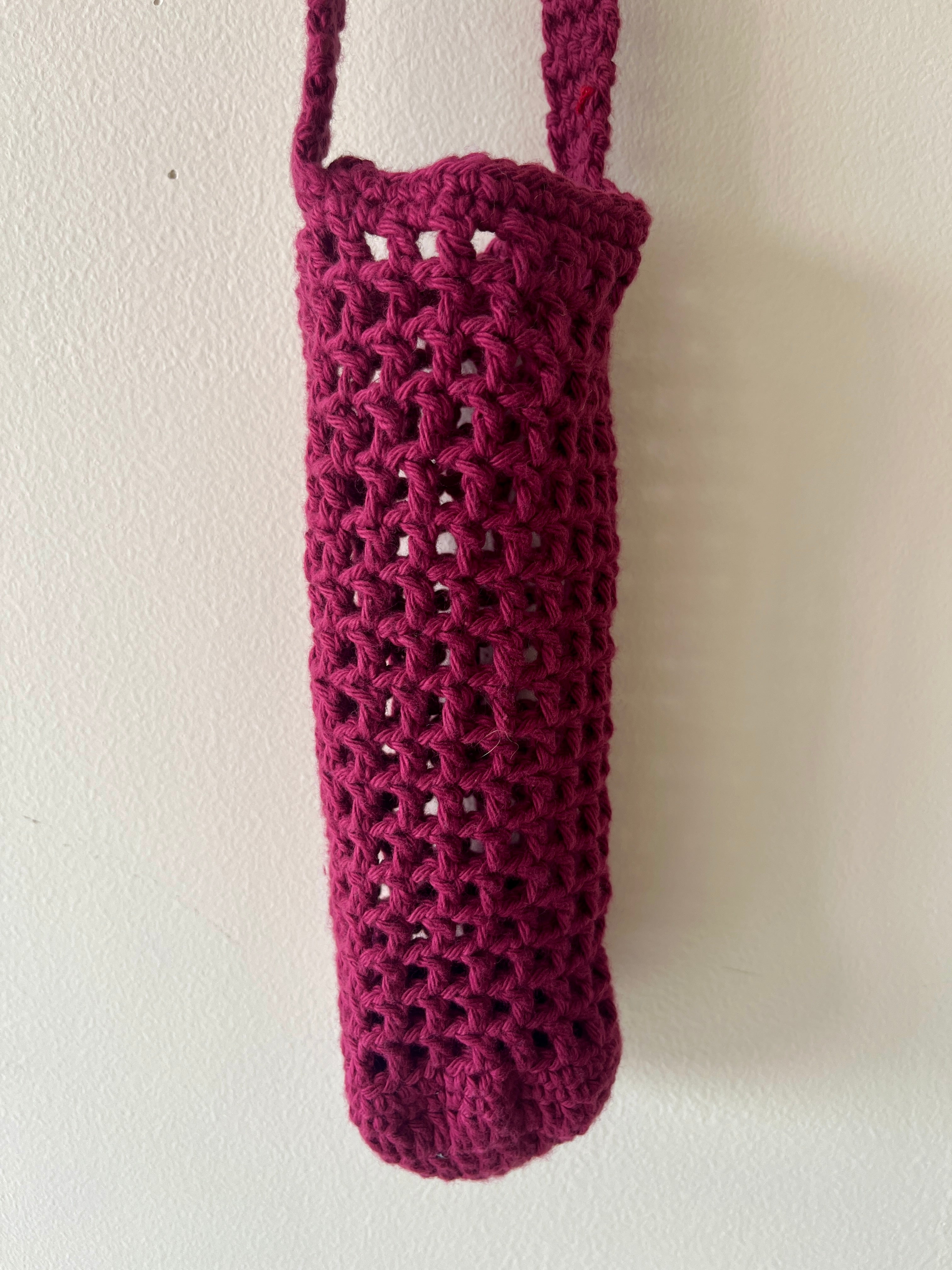 Naram Crocheted Cotton Bottle Holder