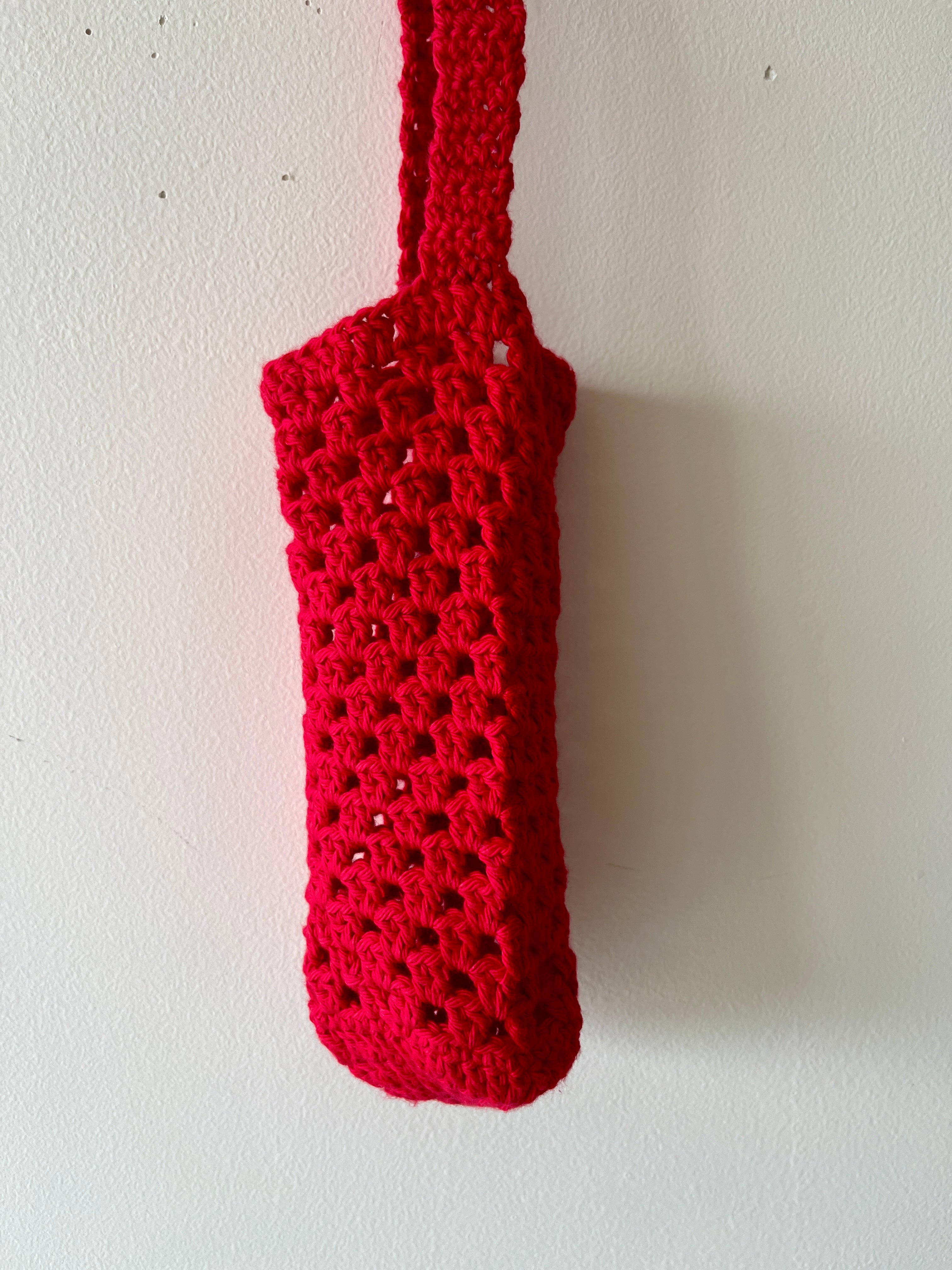 Naram Crocheted Cotton Bottle Holder