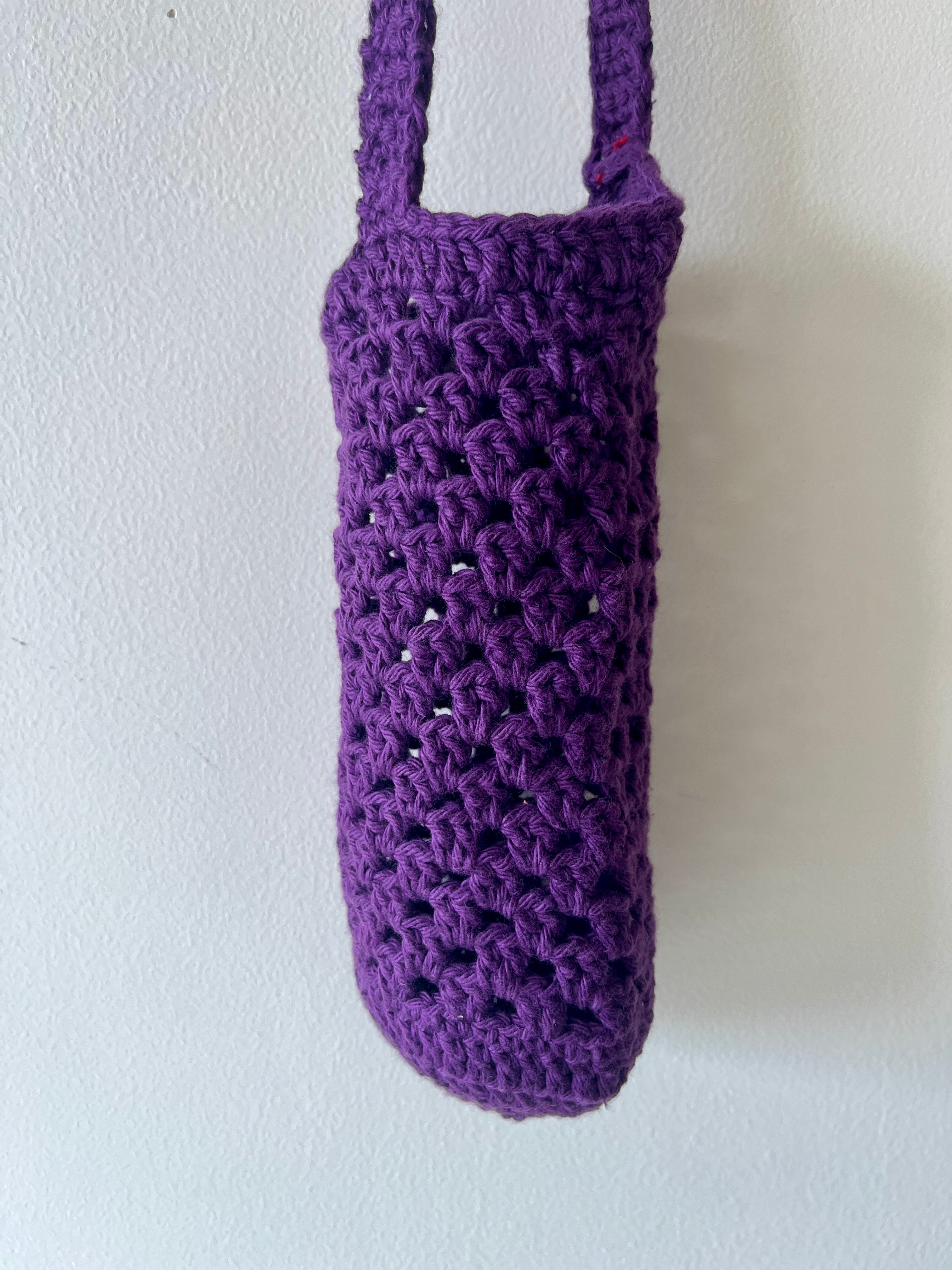 Naram Crocheted Cotton Bottle Holder