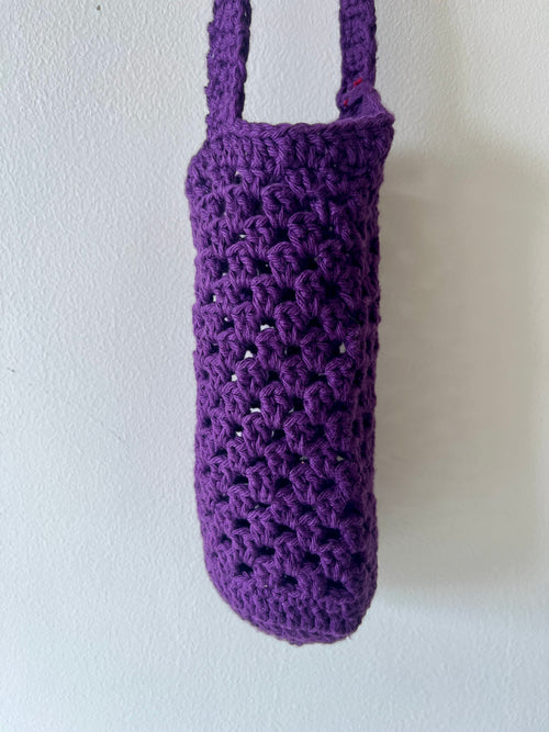 Naram Crocheted Cotton Bottle Holder