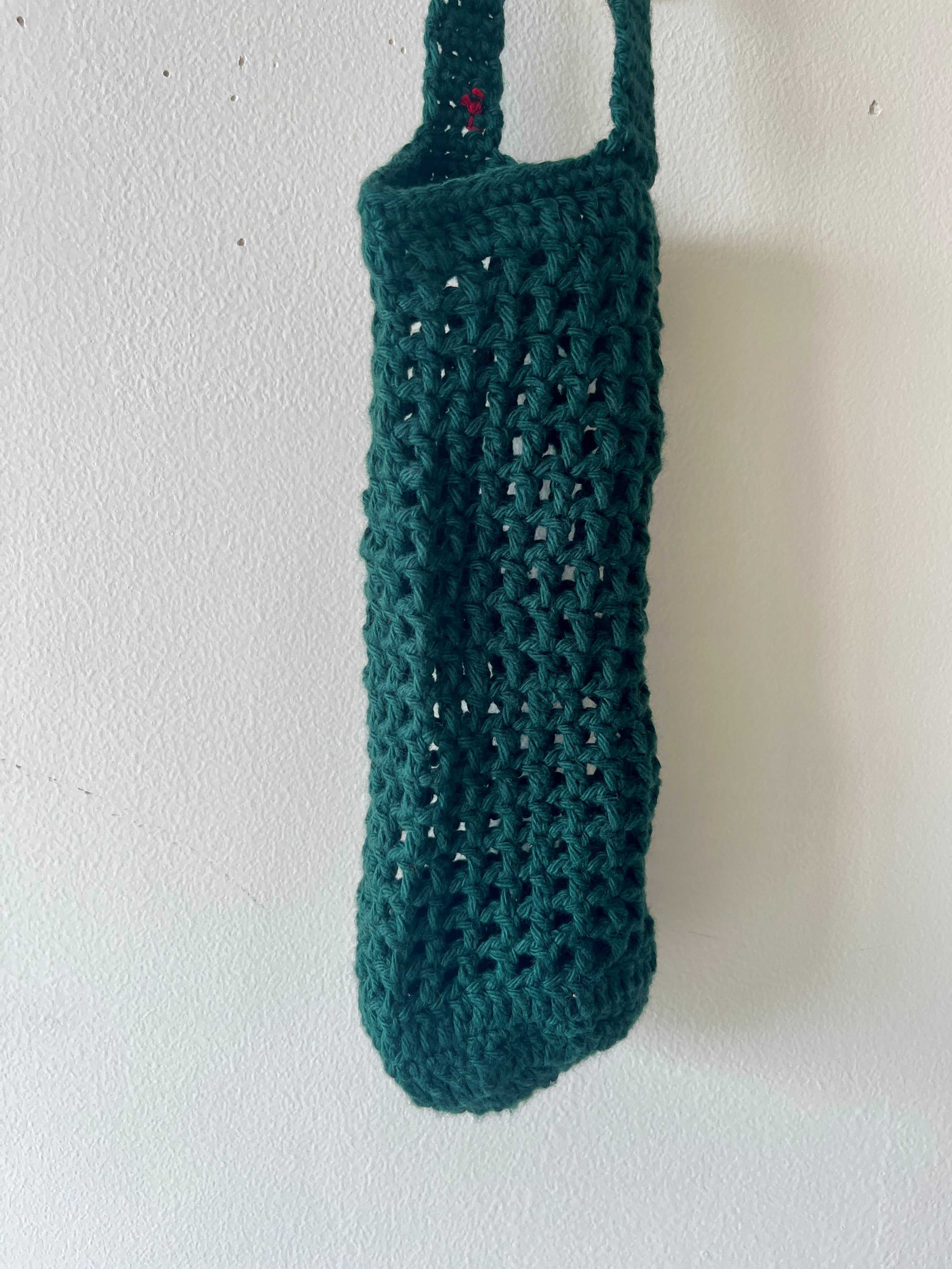 Naram Crocheted Cotton Bottle Holder