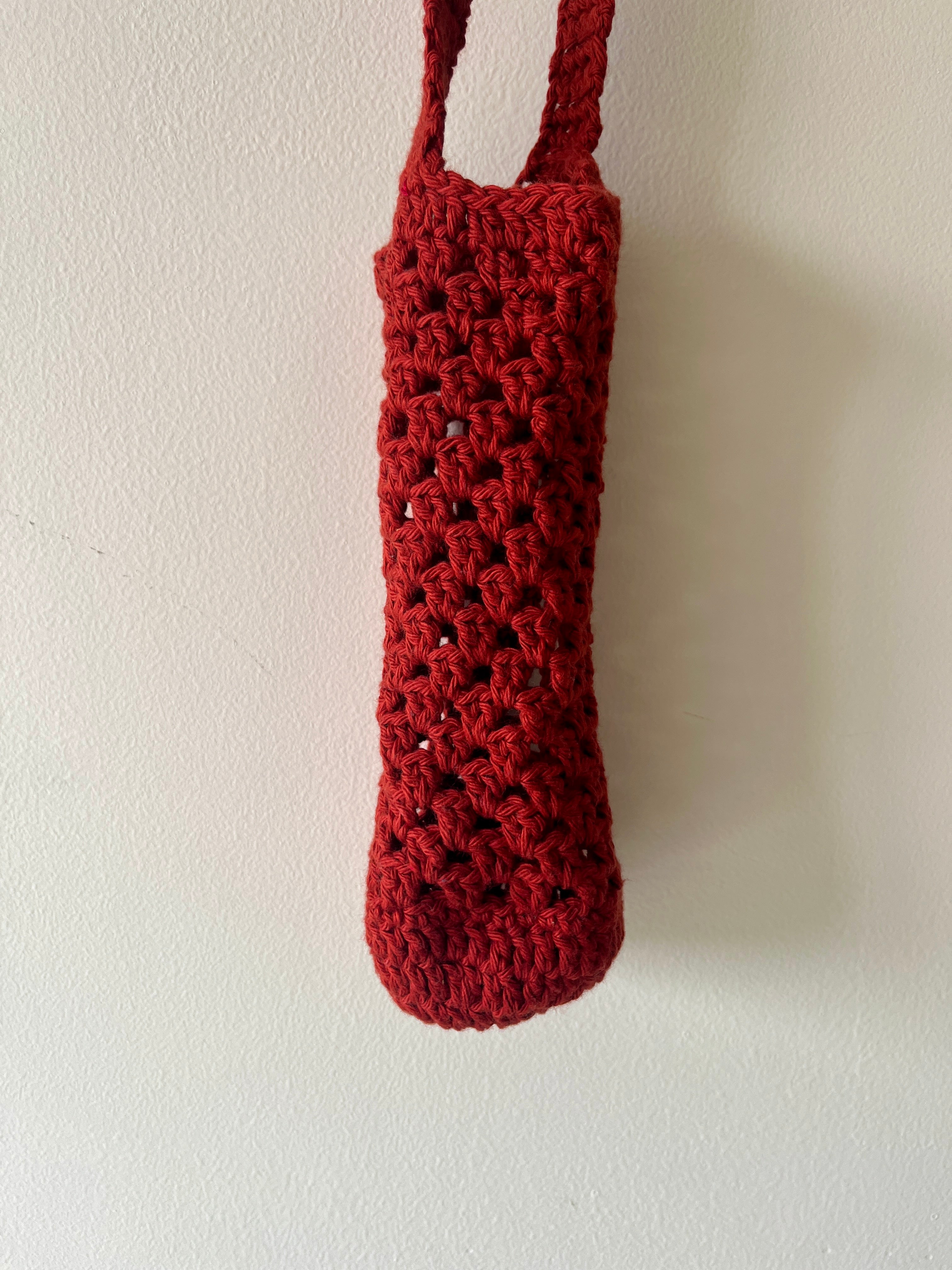 Naram Crocheted Cotton Bottle Holder