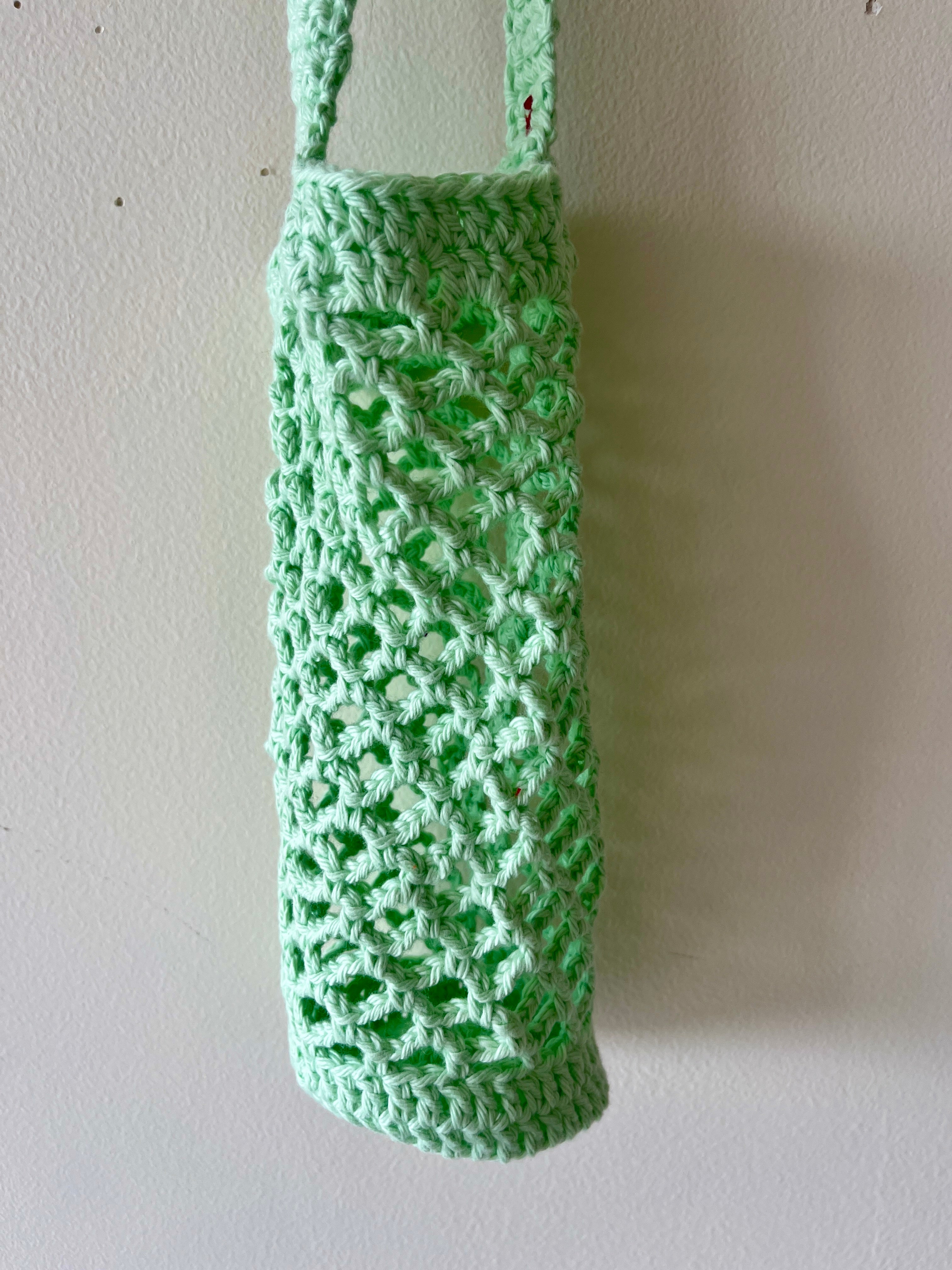 Naram Crocheted Cotton Bottle Holder