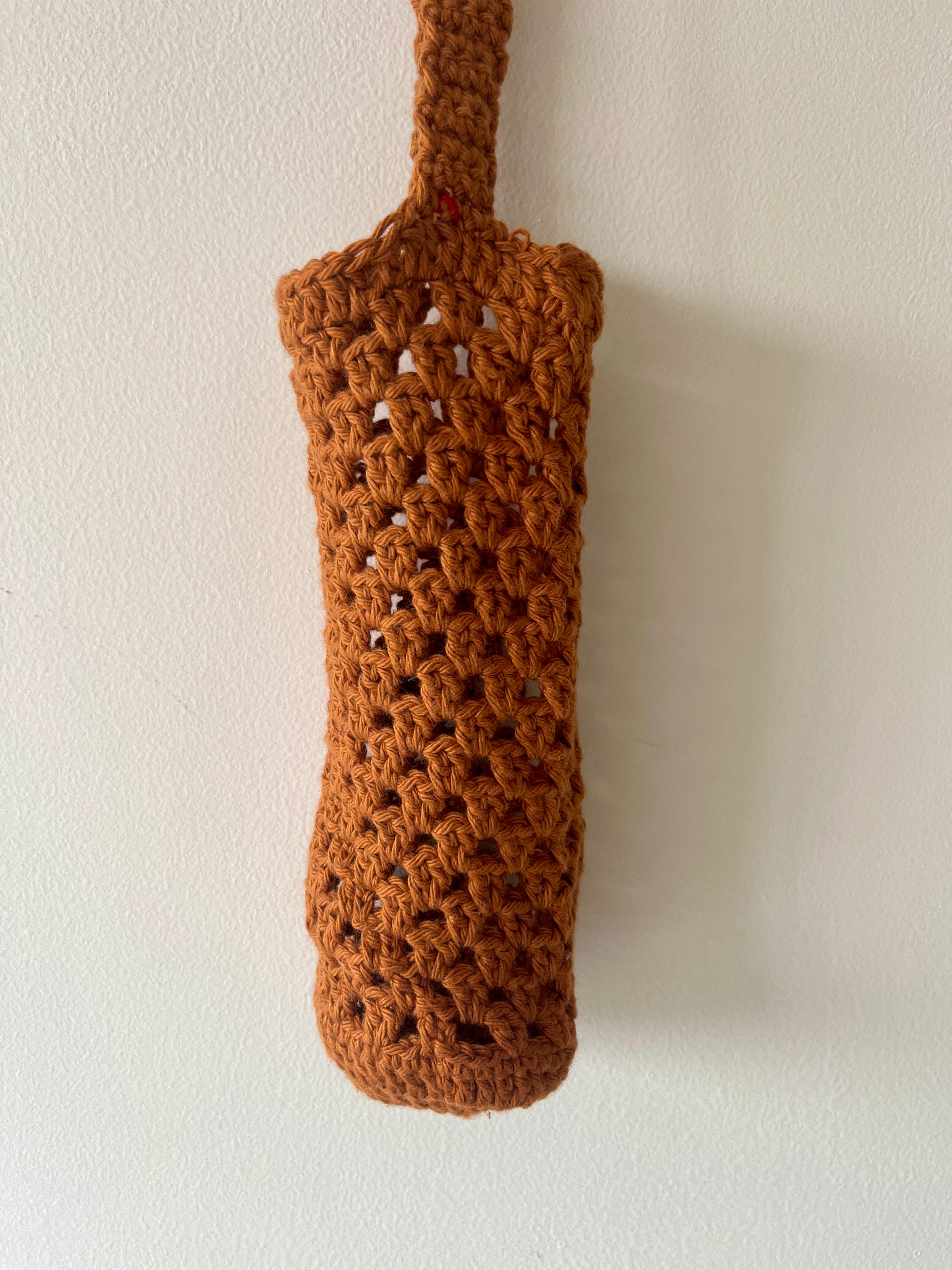 Naram Crocheted Cotton Bottle Holder