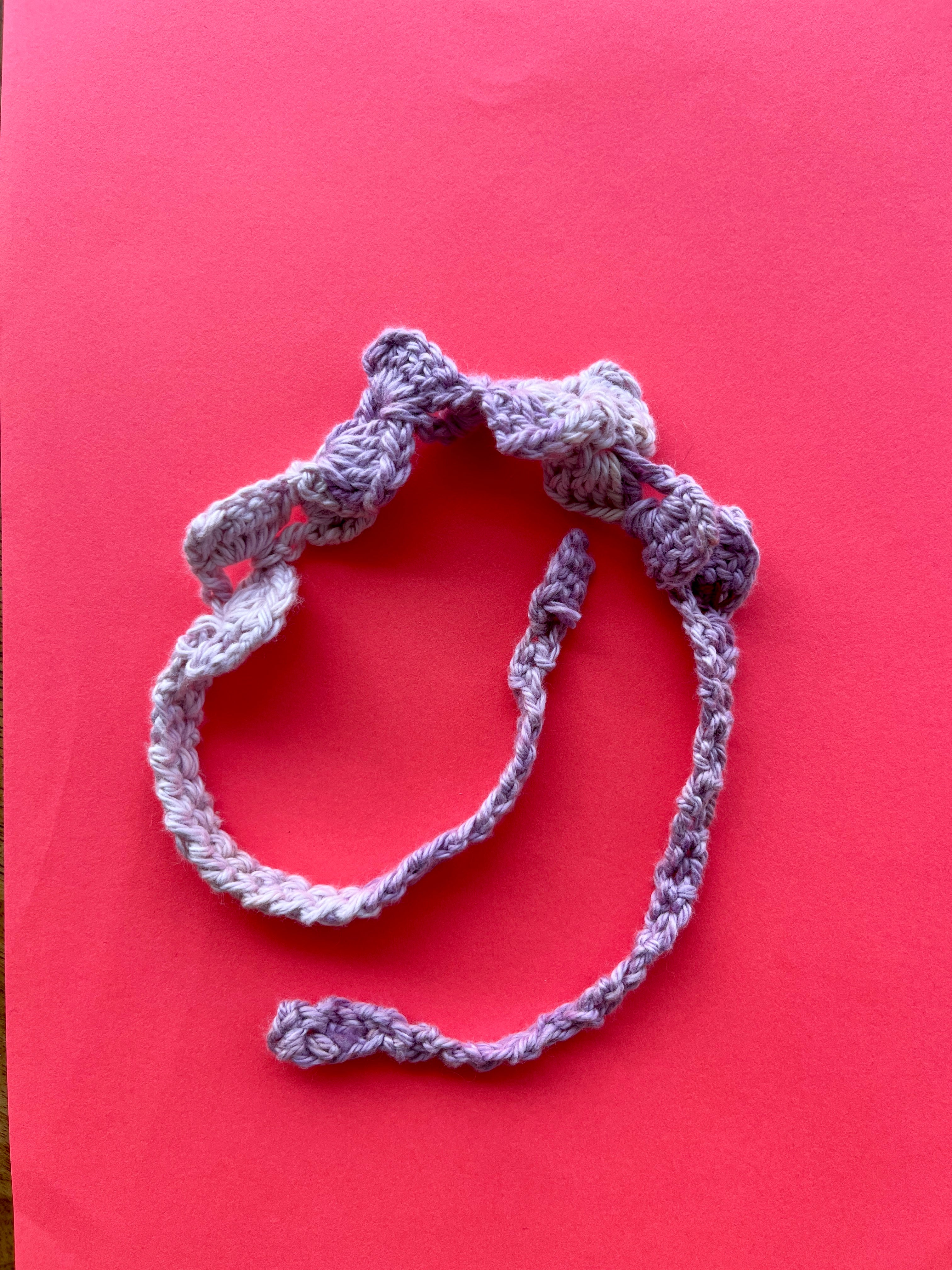 Naram Crocheted Pet Headband Tiara