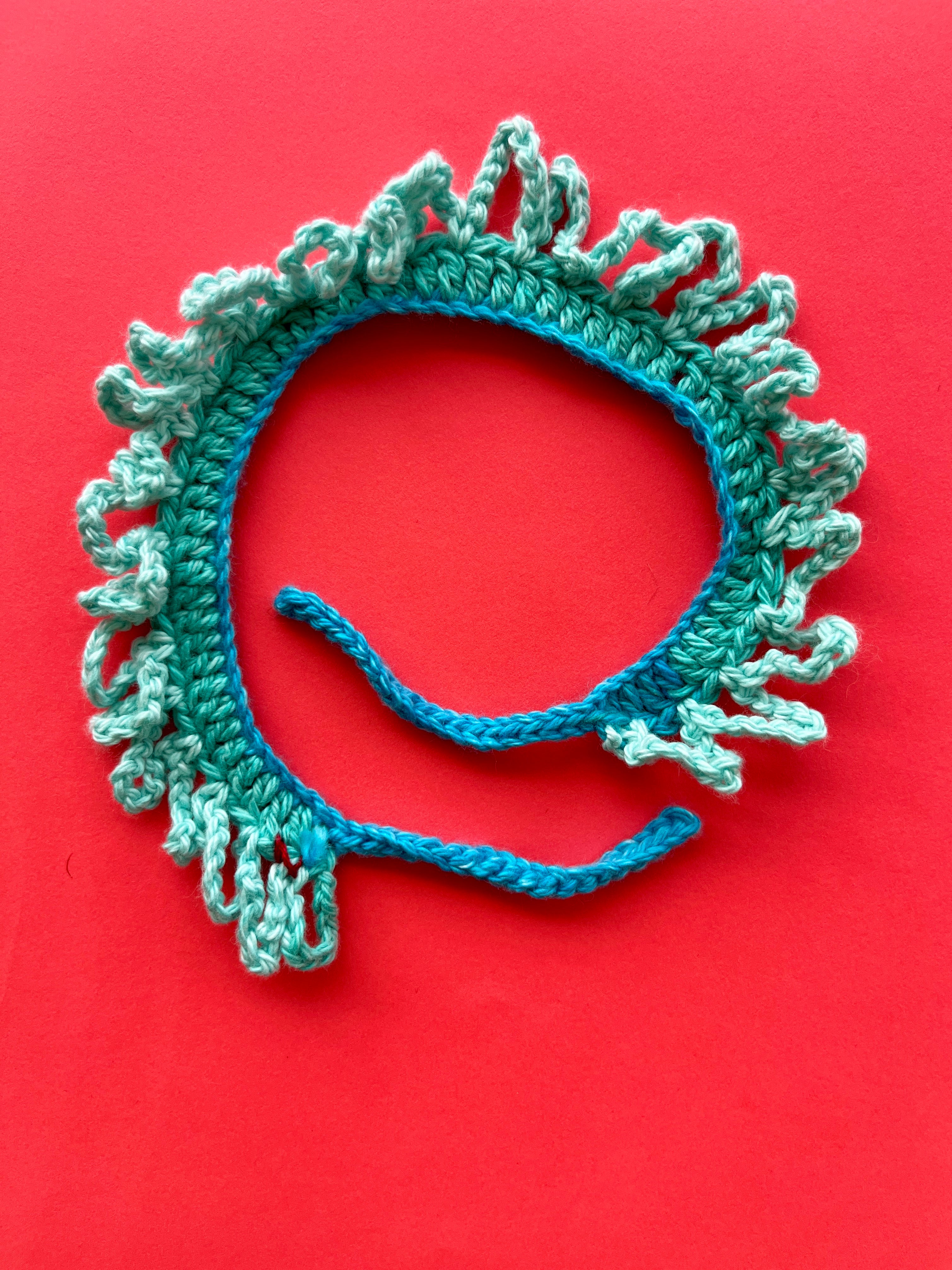 Naram Crocheted Pet Headband Tiara