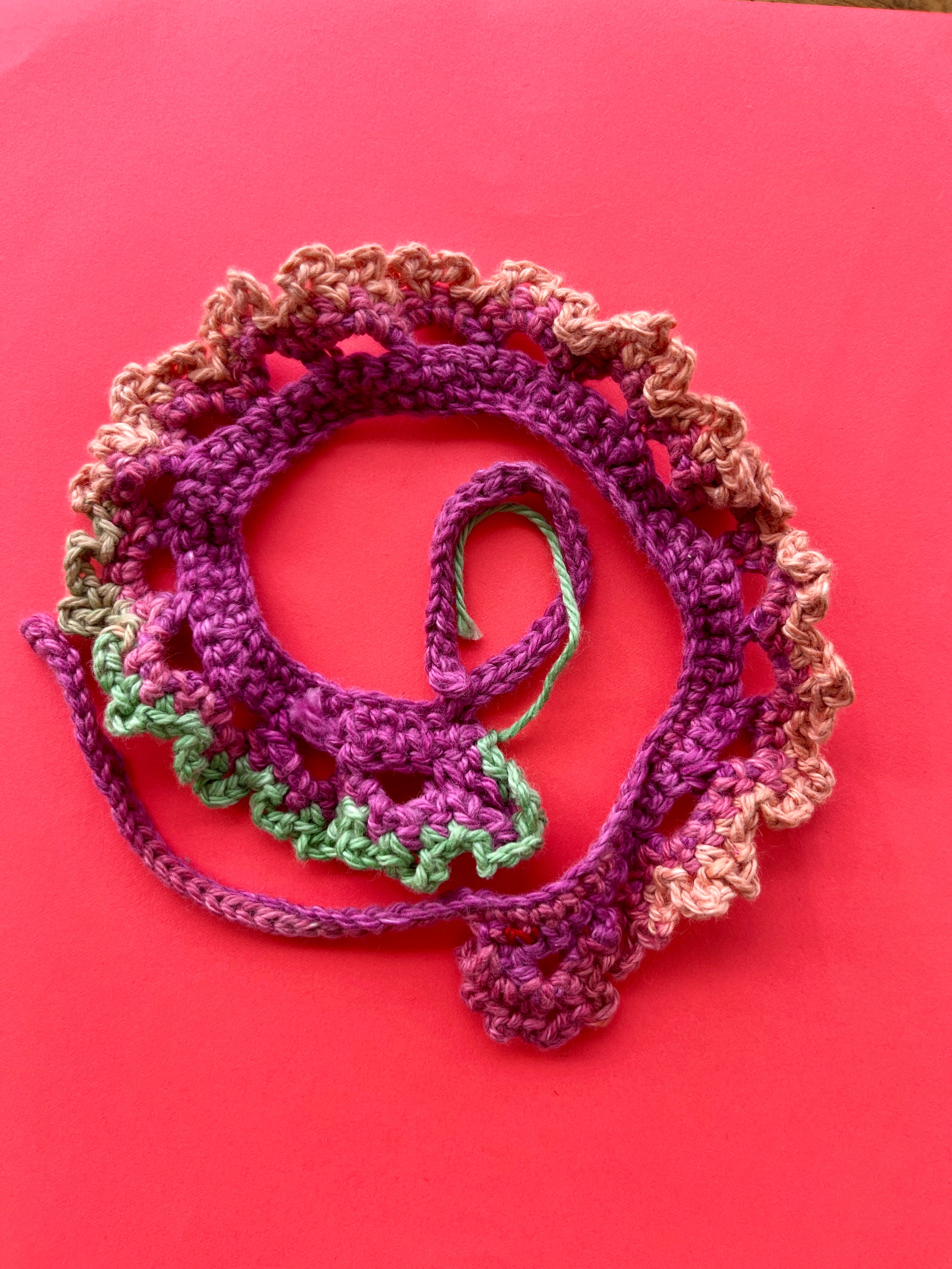 Naram Crocheted Pet Headband Tiara