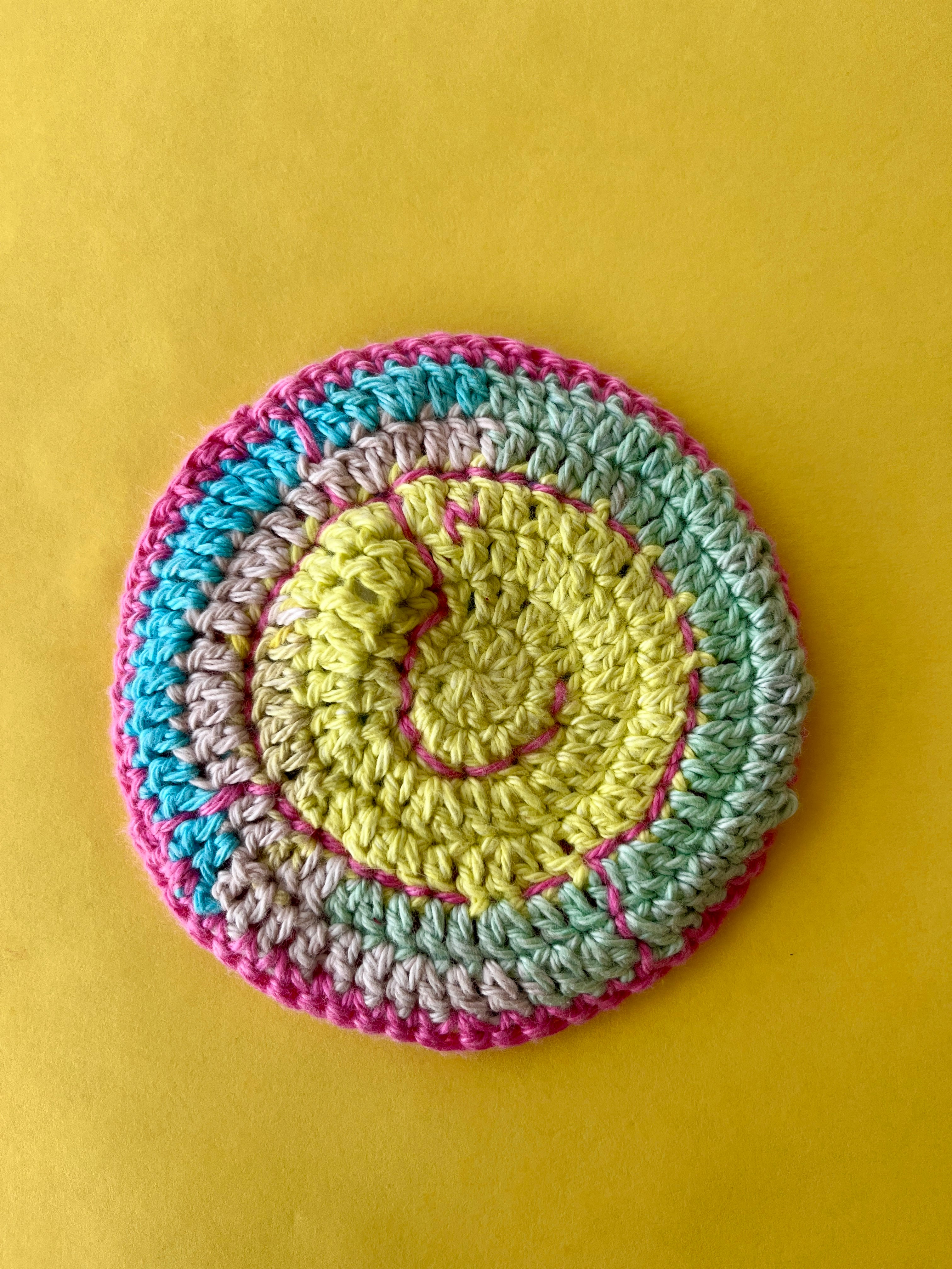 Naram Crocheted Sensory Maze Coaster