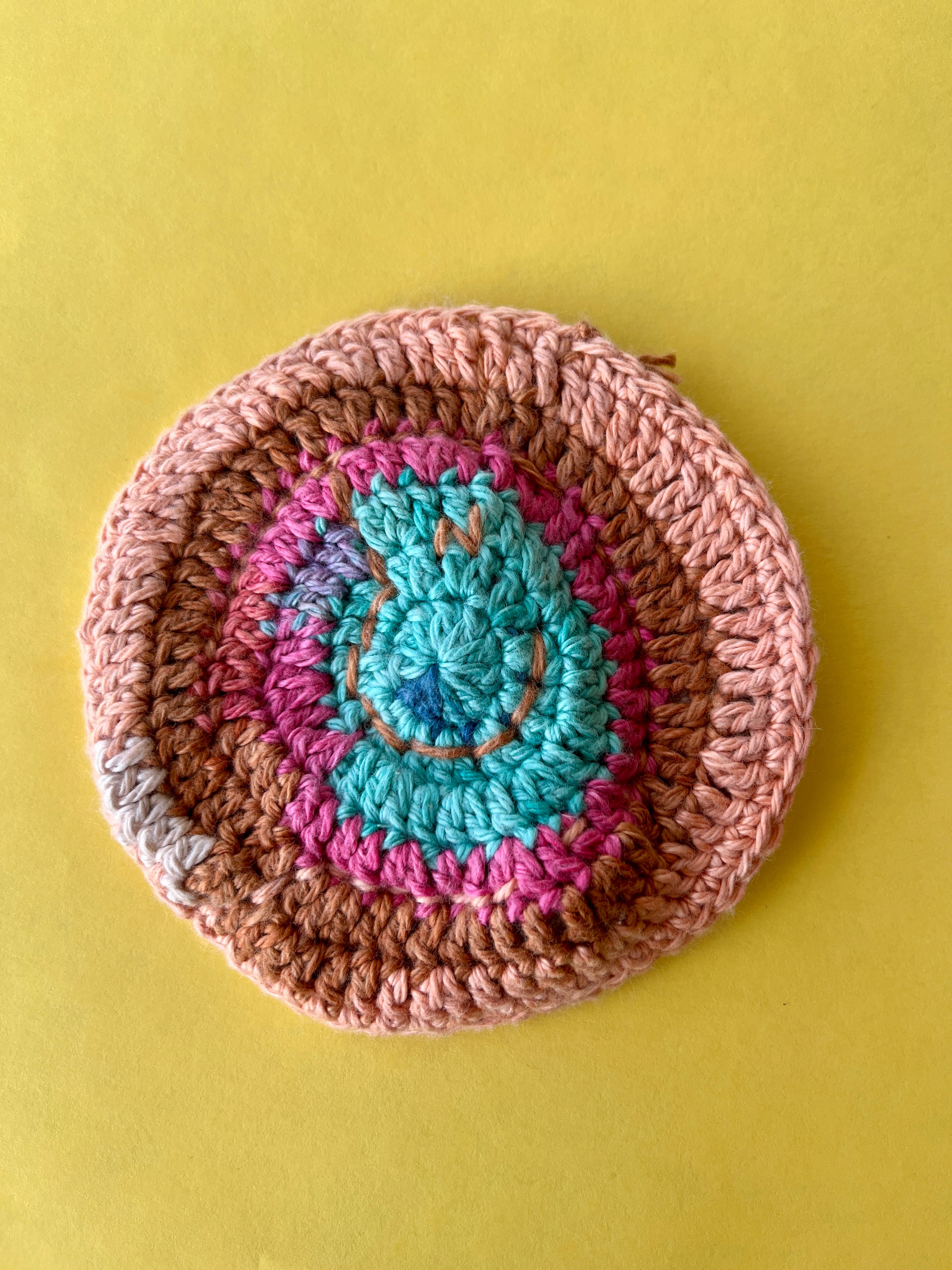 Naram Crocheted Sensory Maze Coaster
