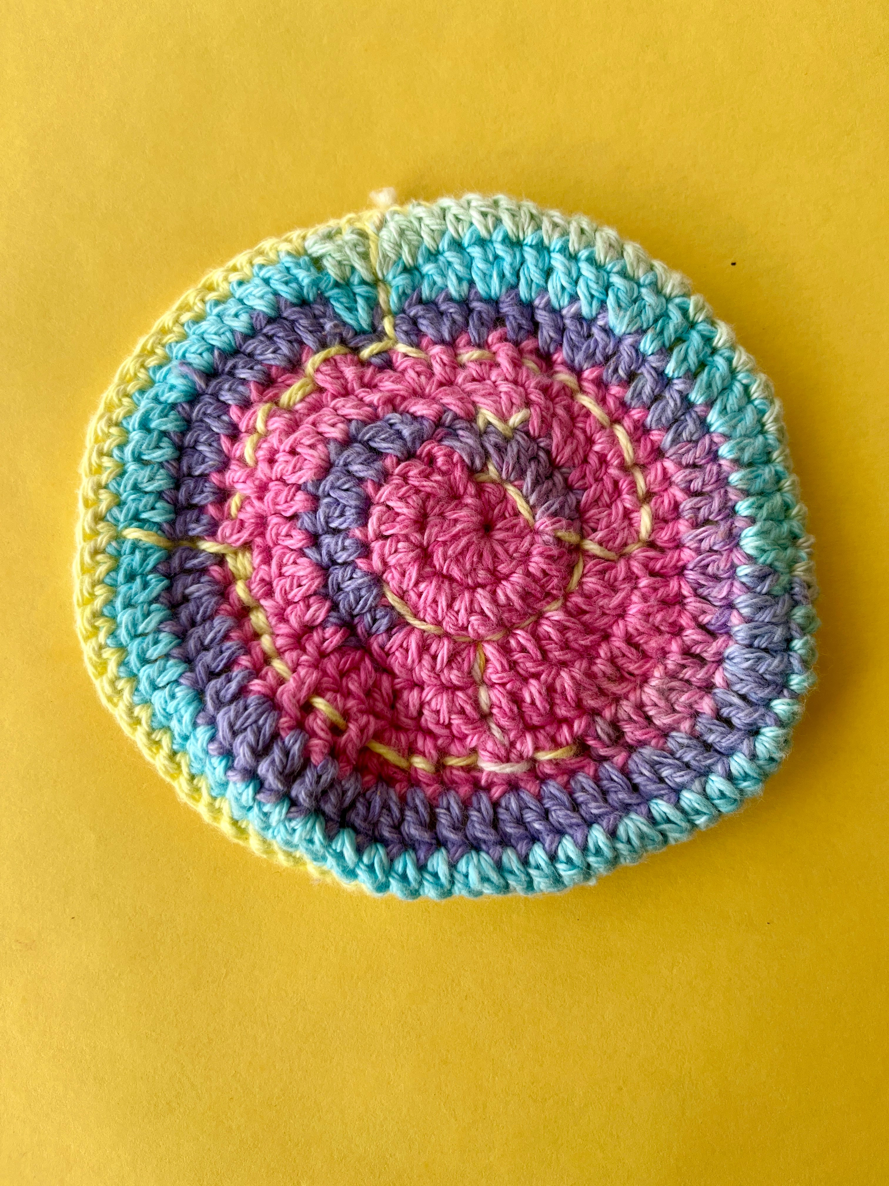 Naram Crocheted Sensory Maze Coaster