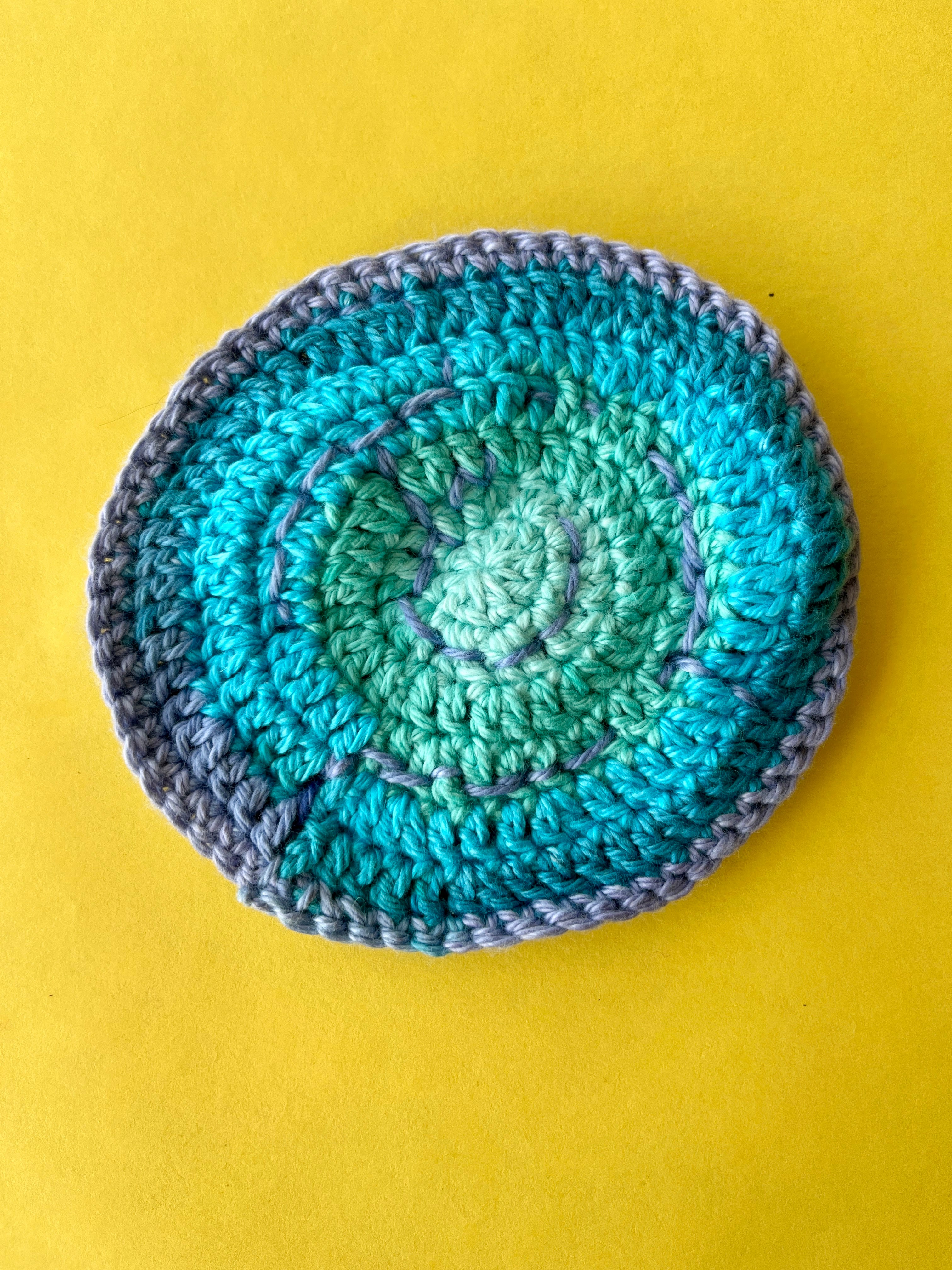 Naram Crocheted Sensory Maze Coaster