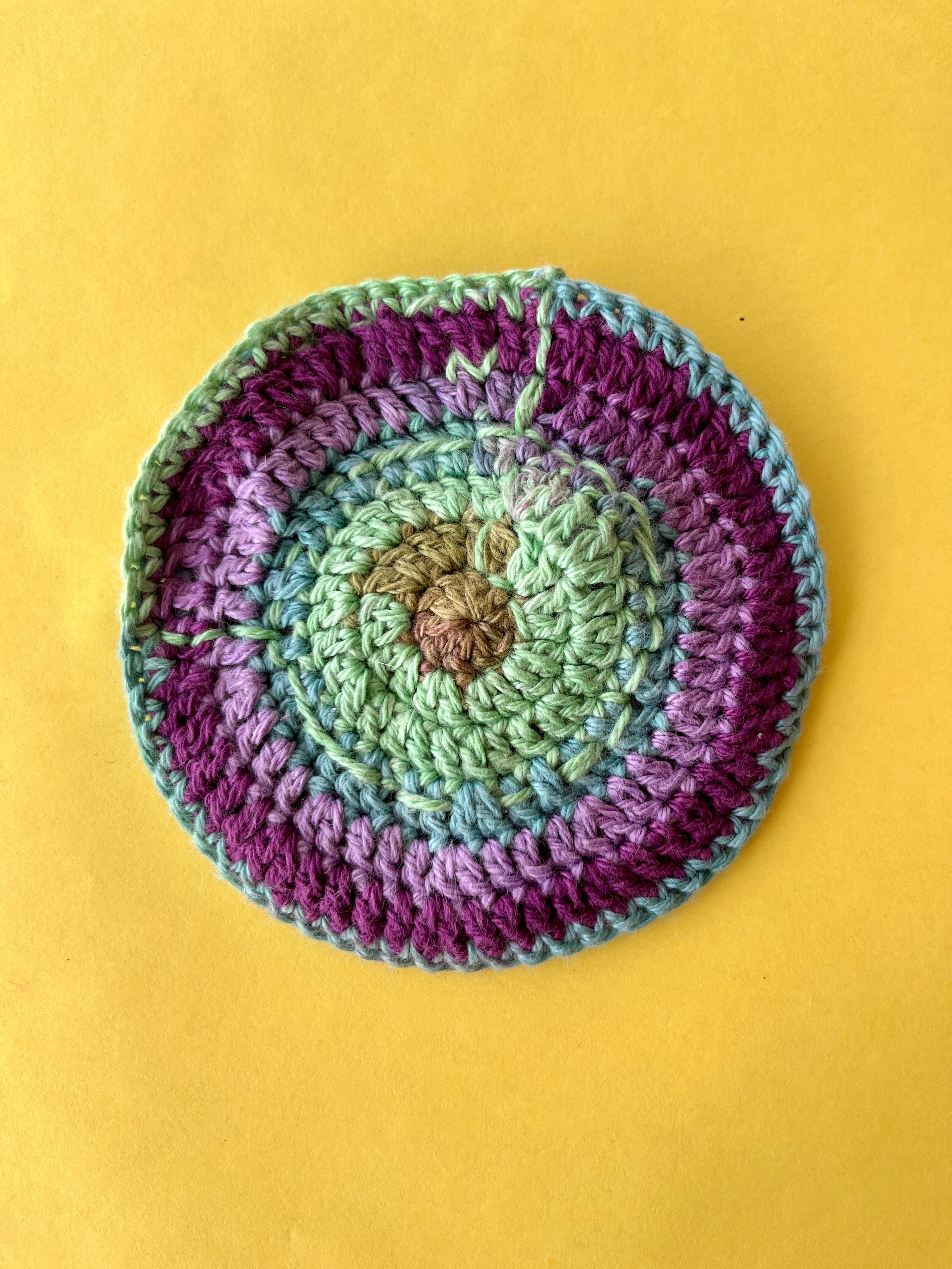 Naram Crocheted Sensory Maze Coaster