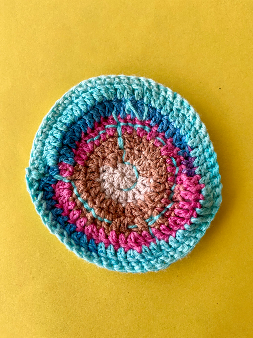 Naram Crocheted Sensory Maze Coaster