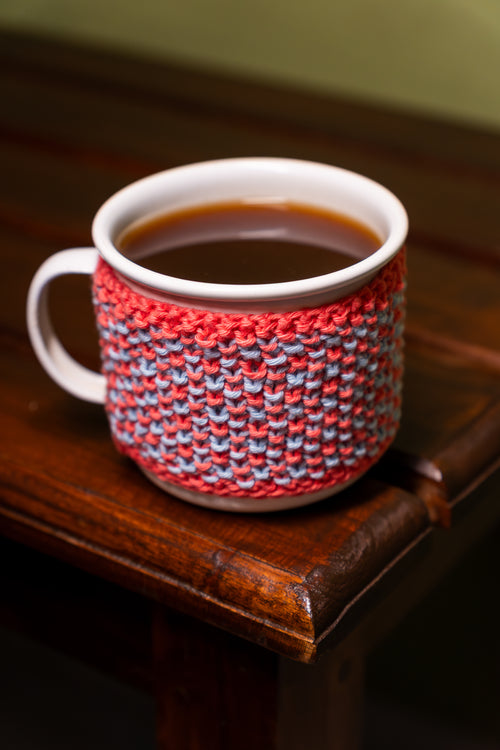 Hand Knitted Mug Warmer