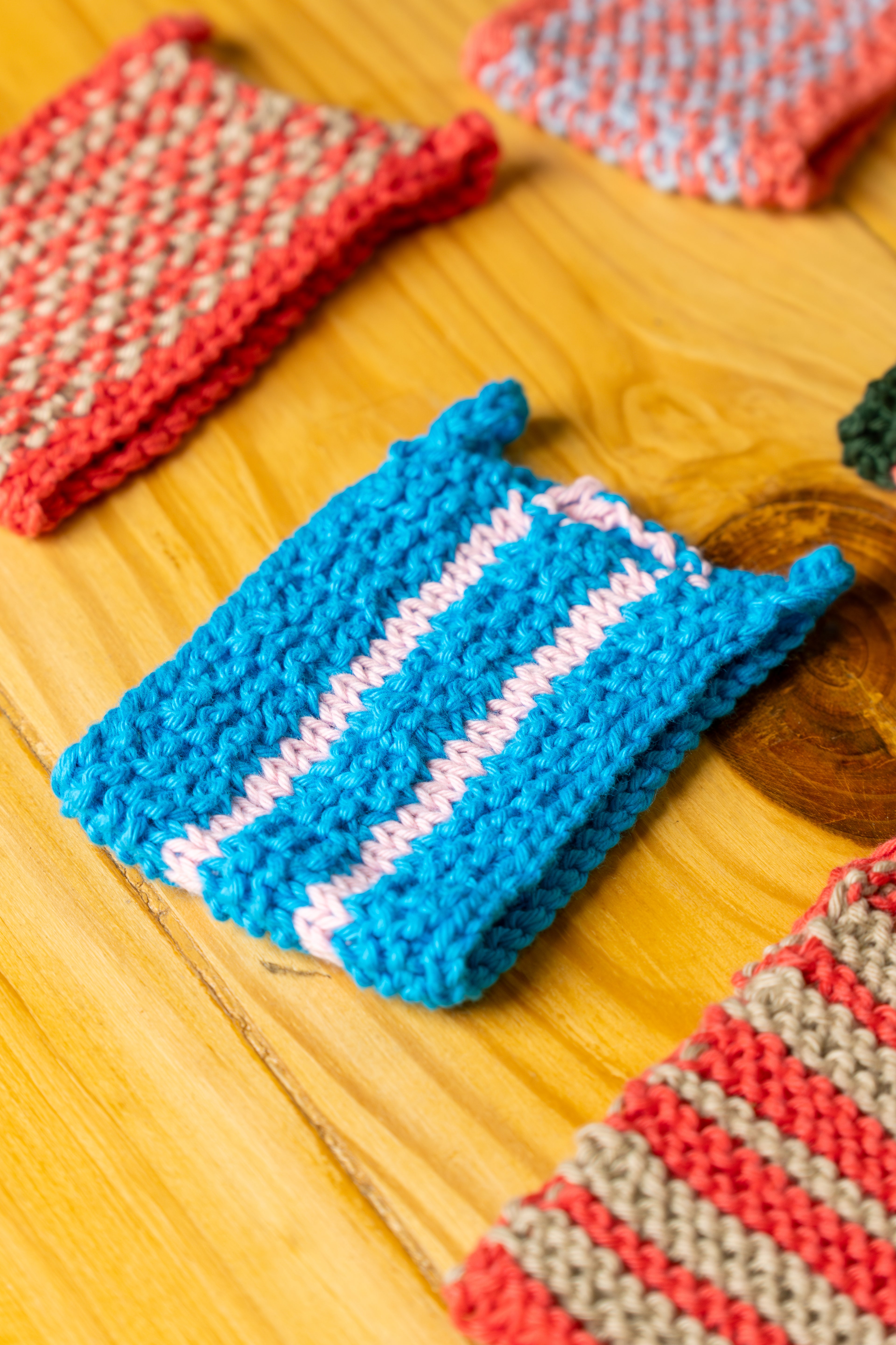 Hand Knitted Mug Warmer